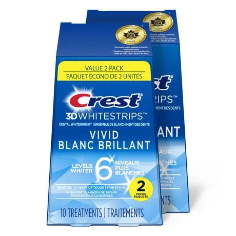25055 crest whitening strips before and after