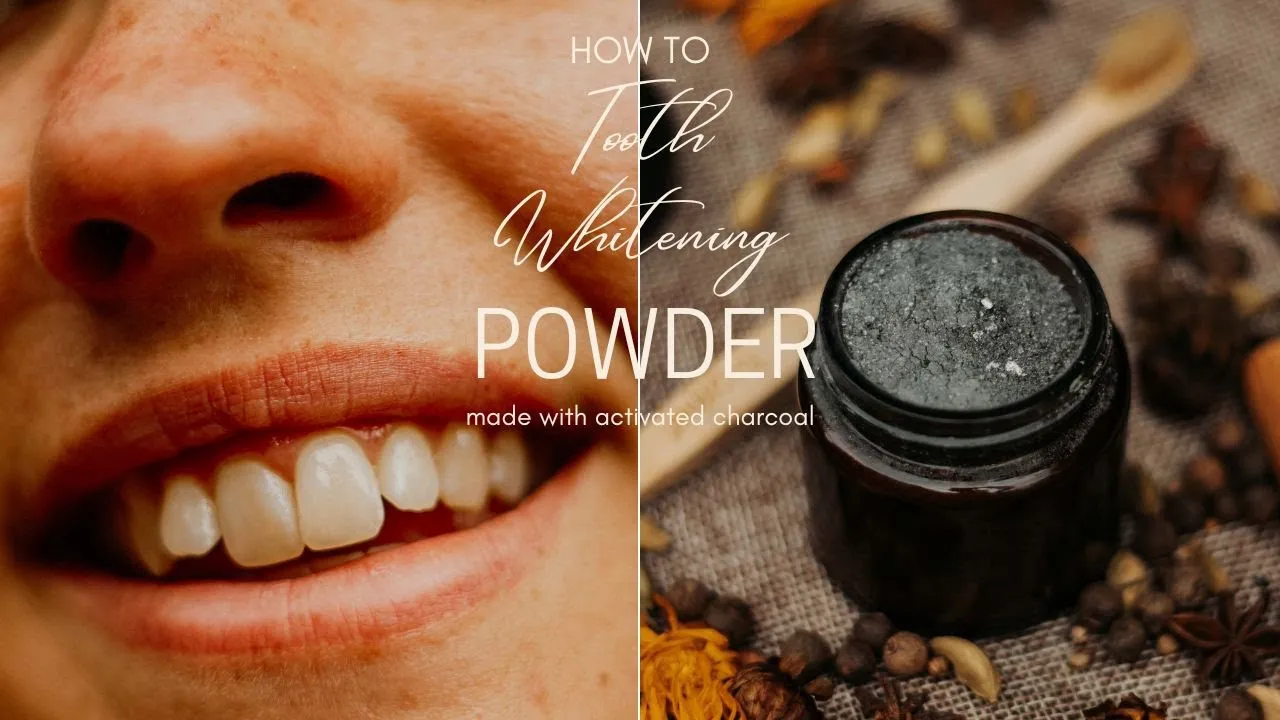 25186 charcoal teeth whitening process