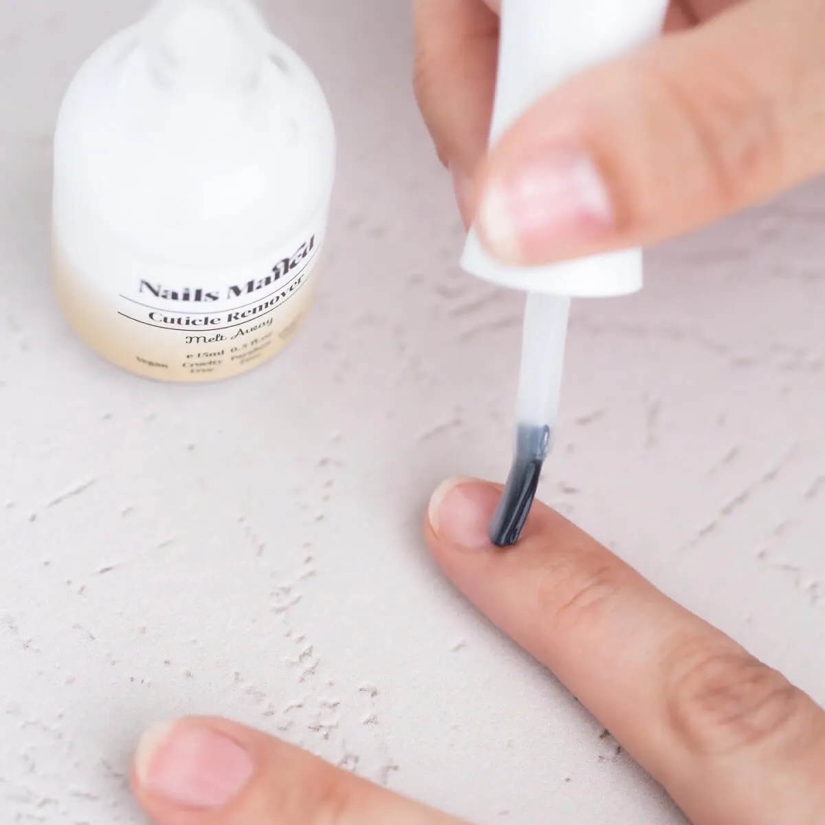 25272 cuticle whitening nail care routine
